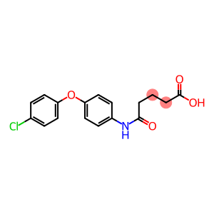 5-[4-(4-chlorophenoxy)anilino]-5-oxopentanoic acid