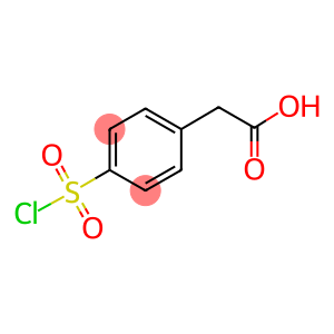 4-Chlorosulfonylphenylacetic Acid