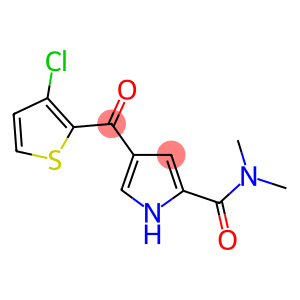 4-[(3-CHLORO-2-THIENYL)CARBONYL]-N,N-DIMETHYL-1H-PYRROLE-2-CARBOXAMIDE