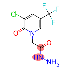 2-[3-CHLORO-2-OXO-5-(TRIFLUOROMETHYL)PYRIDIN-1(2H)-YL]ACETOHYDRAZIDE