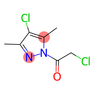 2-CHLORO-1-(4-CHLORO-3,5-DIMETHYL-PYRAZOL-1-YL)-ETHANONE