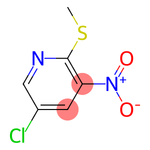 5-CHLORO-2-METHYLSULFANYL-3-NITRO-PYRIDINE