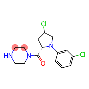 1-[(3-chlorophenyl)-4-chloropropyl]piperazin