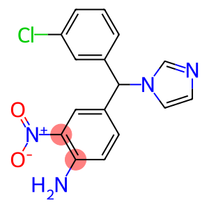 4-[(3-CHLORO-PHENYL)-IMIDAZOL-1-YL-METHYL]-2-NITRO-PHENYLAMINE