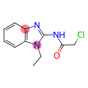 2-CHLORO-N-(1-ETHYL-1H-BENZIMIDAZOL-2-YL)ACETAMIDE