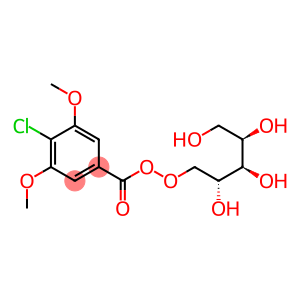 4-Chloro-3,5-dimethoxybenzoic-O-arabitol ester