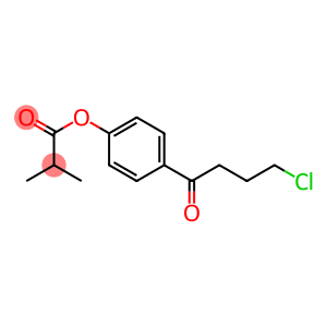 4-(4-chloro-1-oxybutyl)phenyl-alpha,alpha-dimethyl acetate