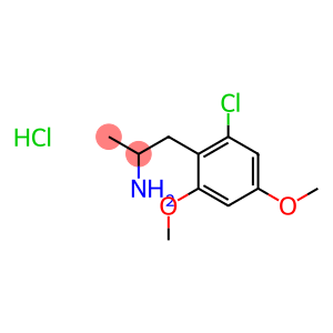 1-(2-CHLORO-4,6-DIMETHOXYPHENYL)-2-AMINOPROPANE HYDROCHLORIDE