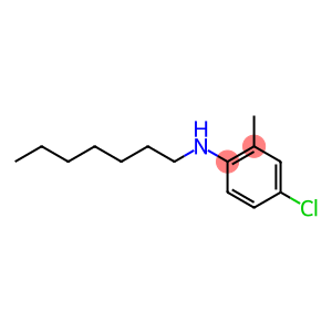 4-chloro-N-heptyl-2-methylaniline