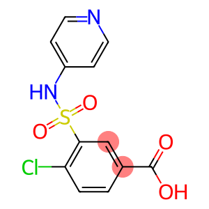 4-chloro-3-(pyridin-4-ylsulfamoyl)benzoic acid