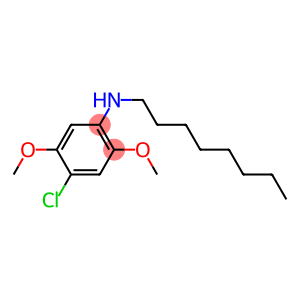 4-chloro-2,5-dimethoxy-N-octylaniline