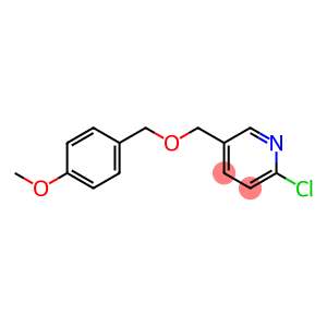 2-chloro-5-{[(4-methoxyphenyl)methoxy]methyl}pyridine