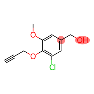 [3-chloro-5-methoxy-4-(prop-2-yn-1-yloxy)phenyl]methanol