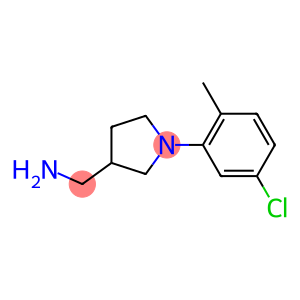 [1-(5-chloro-2-methylphenyl)pyrrolidin-3-yl]methylamine