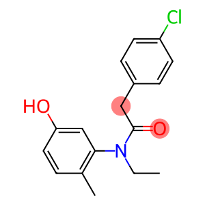 2-(4-chlorophenyl)-N-ethyl-N-(5-hydroxy-2-methylphenyl)acetamide