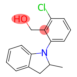 [2-chloro-6-(2-methyl-2,3-dihydro-1H-indol-1-yl)phenyl]methanol