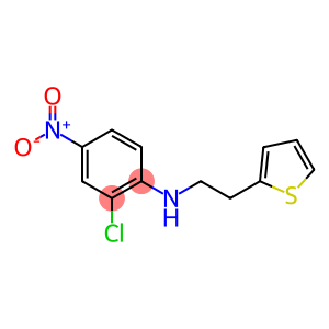 2-chloro-4-nitro-N-[2-(thiophen-2-yl)ethyl]aniline