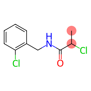 2-chloro-N-[(2-chlorophenyl)methyl]propanamide