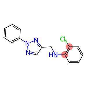 2-chloro-N-[(2-phenyl-2H-1,2,3-triazol-4-yl)methyl]aniline