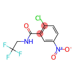 2-chloro-5-nitro-N-(2,2,2-trifluoroethyl)benzamide