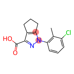 1-(3-chloro-2-methylphenyl)-1,4,5,6-tetrahydrocyclopenta[c]pyrazole-3-carboxylic acid