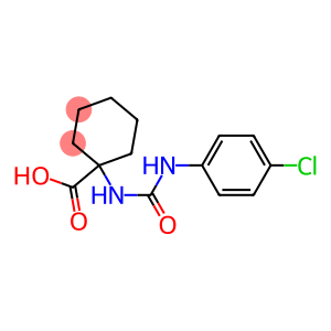 1-{[(4-chlorophenyl)carbamoyl]amino}cyclohexane-1-carboxylic acid