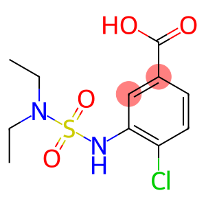 4-chloro-3-[(diethylsulfamoyl)amino]benzoic acid