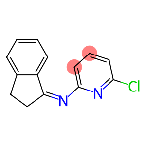 6-chloro-N-(2,3-dihydro-1H-inden-1-ylidene)-2-pyridinamine