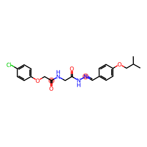 2-(4-chlorophenoxy)-N-{2-[2-(4-isobutoxybenzylidene)hydrazino]-2-oxoethyl}acetamide