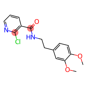 2-chloro-N-[2-(3,4-dimethoxyphenyl)ethyl]nicotinamide