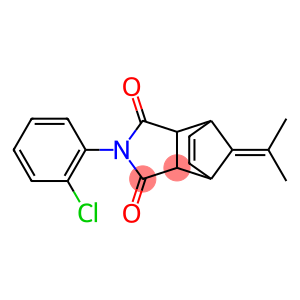 4-(2-chlorophenyl)-10-(1-methylethylidene)-4-azatricyclo[5.2.1.0~2,6~]dec-8-ene-3,5-dione