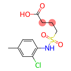 4-[(2-chloro-4-methylphenyl)sulfamoyl]butanoic acid