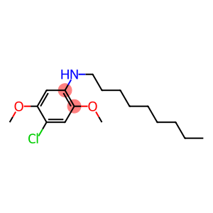 4-chloro-2,5-dimethoxy-N-nonylaniline