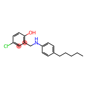 4-chloro-2-{[(4-pentylphenyl)amino]methyl}phenol