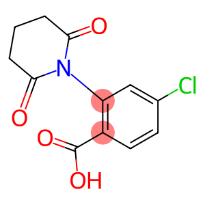 4-chloro-2-(2,6-dioxopiperidin-1-yl)benzoic acid