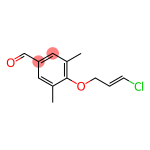 4-[(3-chloroprop-2-en-1-yl)oxy]-3,5-dimethylbenzaldehyde