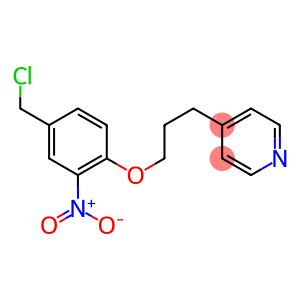 4-{3-[4-(chloromethyl)-2-nitrophenoxy]propyl}pyridine