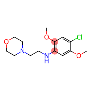 4-chloro-2,5-dimethoxy-N-[2-(morpholin-4-yl)ethyl]aniline