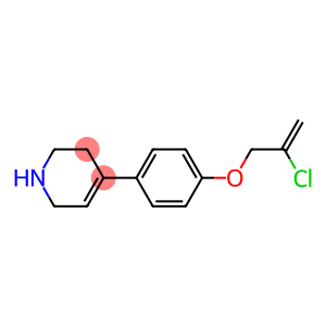 4-{4-[(2-chloroprop-2-en-1-yl)oxy]phenyl}-1,2,3,6-tetrahydropyridine