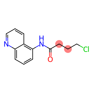 4-chloro-N-(quinolin-5-yl)butanamide