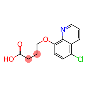 4-[(5-chloroquinolin-8-yl)oxy]butanoic acid