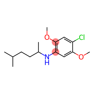 4-chloro-2,5-dimethoxy-N-(5-methylhexan-2-yl)aniline