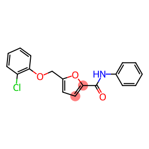 5-[(2-chlorophenoxy)methyl]-N-phenyl-2-furamide