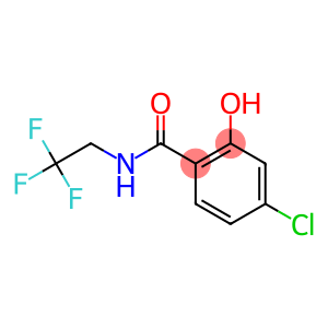 4-chloro-2-hydroxy-N-(2,2,2-trifluoroethyl)benzamide