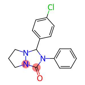 3-(4-chlorophenyl)-2-phenyltetrahydro-1H,5H-pyrazolo[1,2-a][1,2,4]triazol-1-one