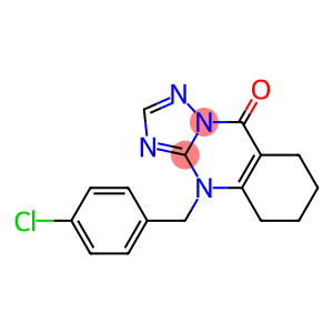 4-(4-chlorobenzyl)-5,6,7,8-tetrahydro[1,2,4]triazolo[5,1-b]quinazolin-9(4H)-one