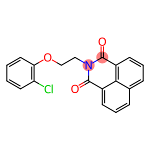 2-[2-(2-chlorophenoxy)ethyl]-1H-benzo[de]isoquinoline-1,3(2H)-dione