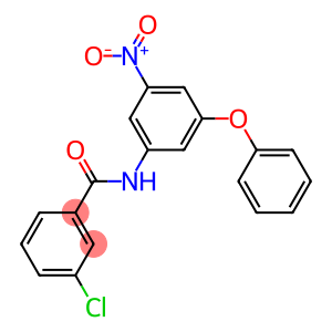 3-chloro-N-{3-nitro-5-phenoxyphenyl}benzamide