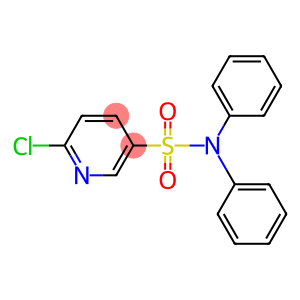 6-chloro-N,N-diphenyl-3-pyridinesulfonamide