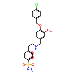 4-[2-({4-[(4-chlorobenzyl)oxy]-3-methoxybenzyl}amino)ethyl]benzenesulfonamide